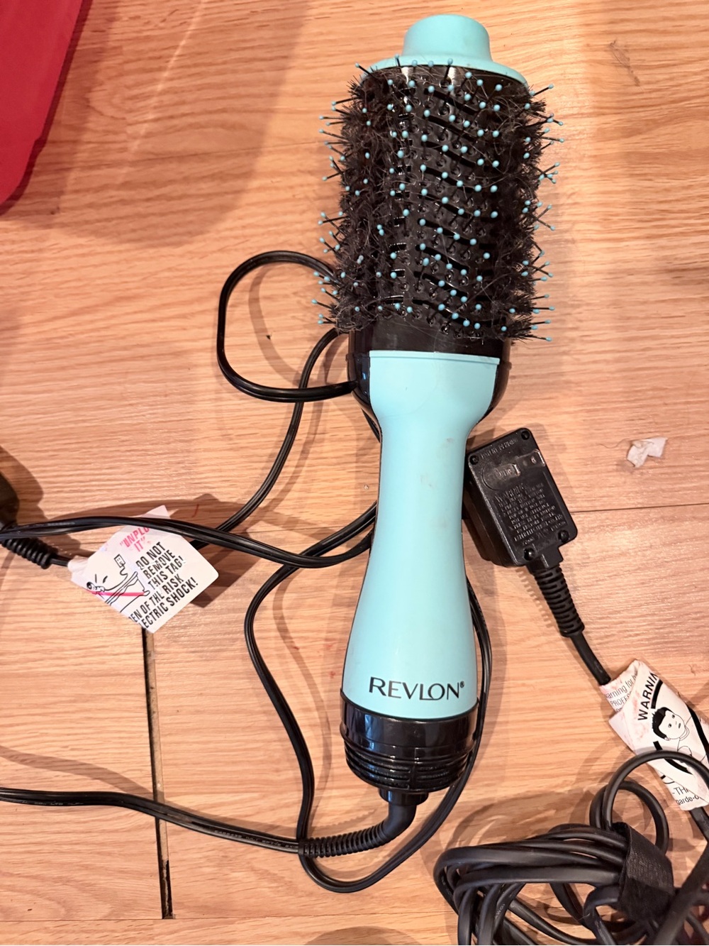 Revlon Mint Aqua Round Hot Air Brush Styler